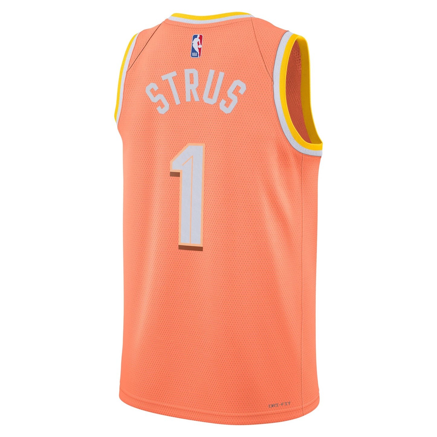 Max Strus Cleveland Cavaliers 2025/26 City Edition Swingman Jersey - Orange - Unisex
