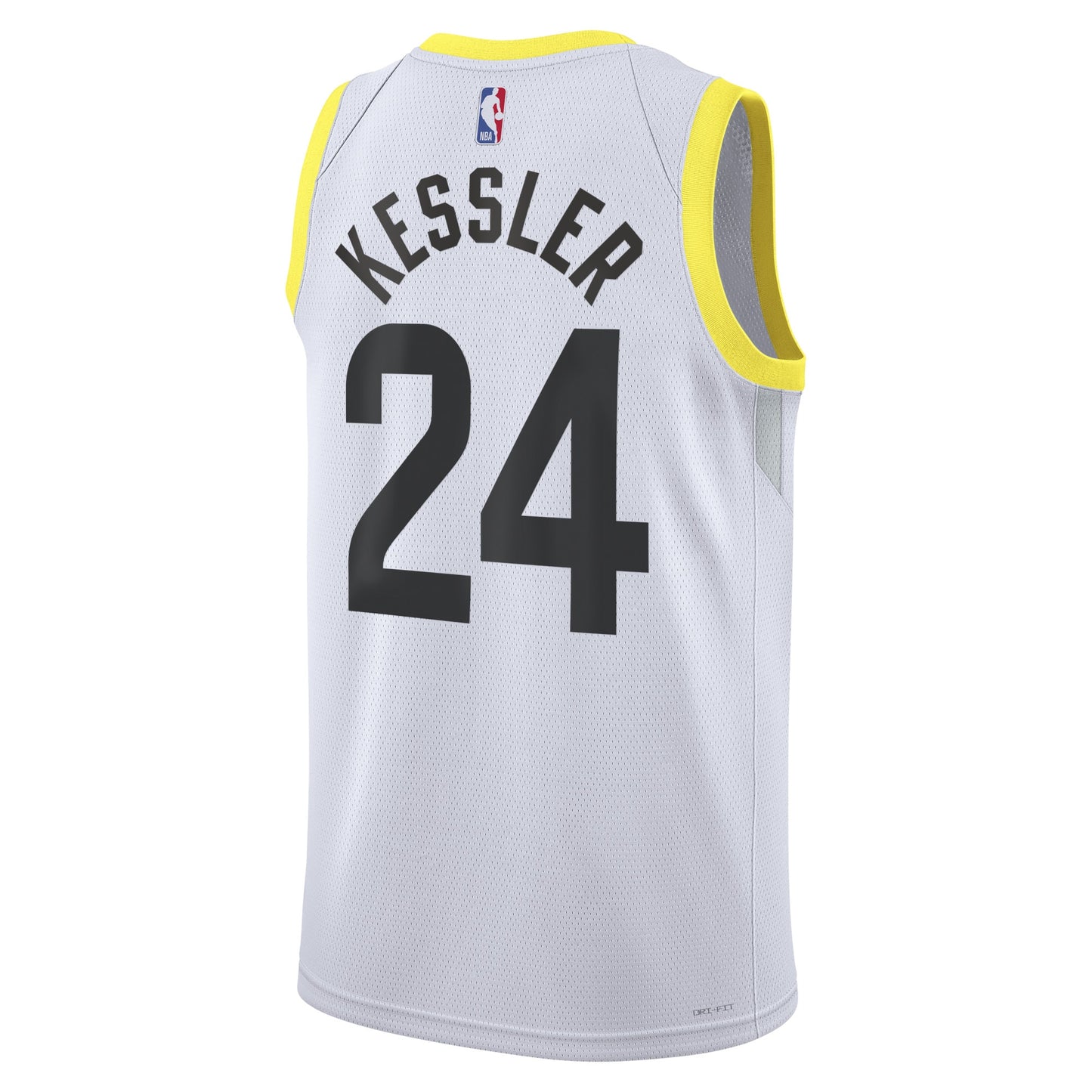 Walker Kessler Utah Jazz Association Edition Swingman Jersey - White - Unisex
