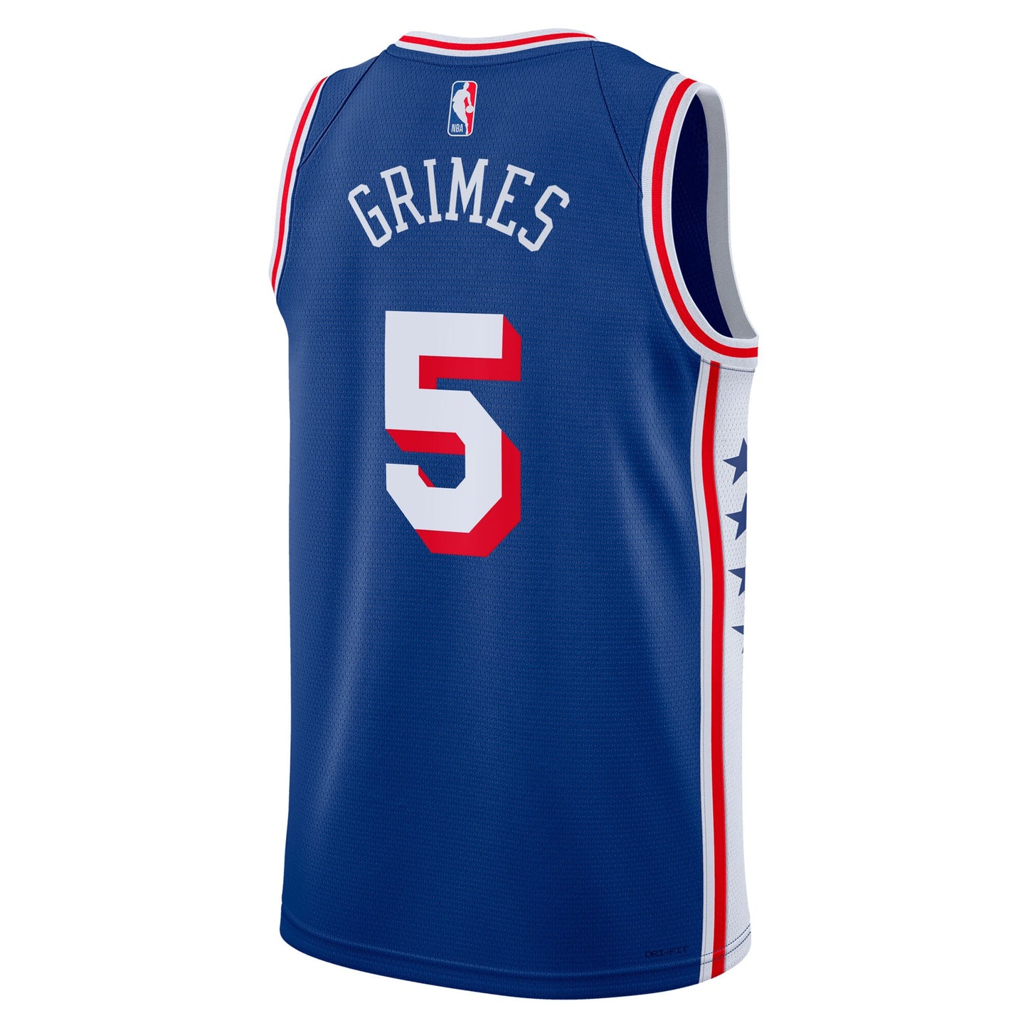 Quentin Grimes Philadelphia 76ers Icon Edition Swingman Jersey - Royal - Unisex