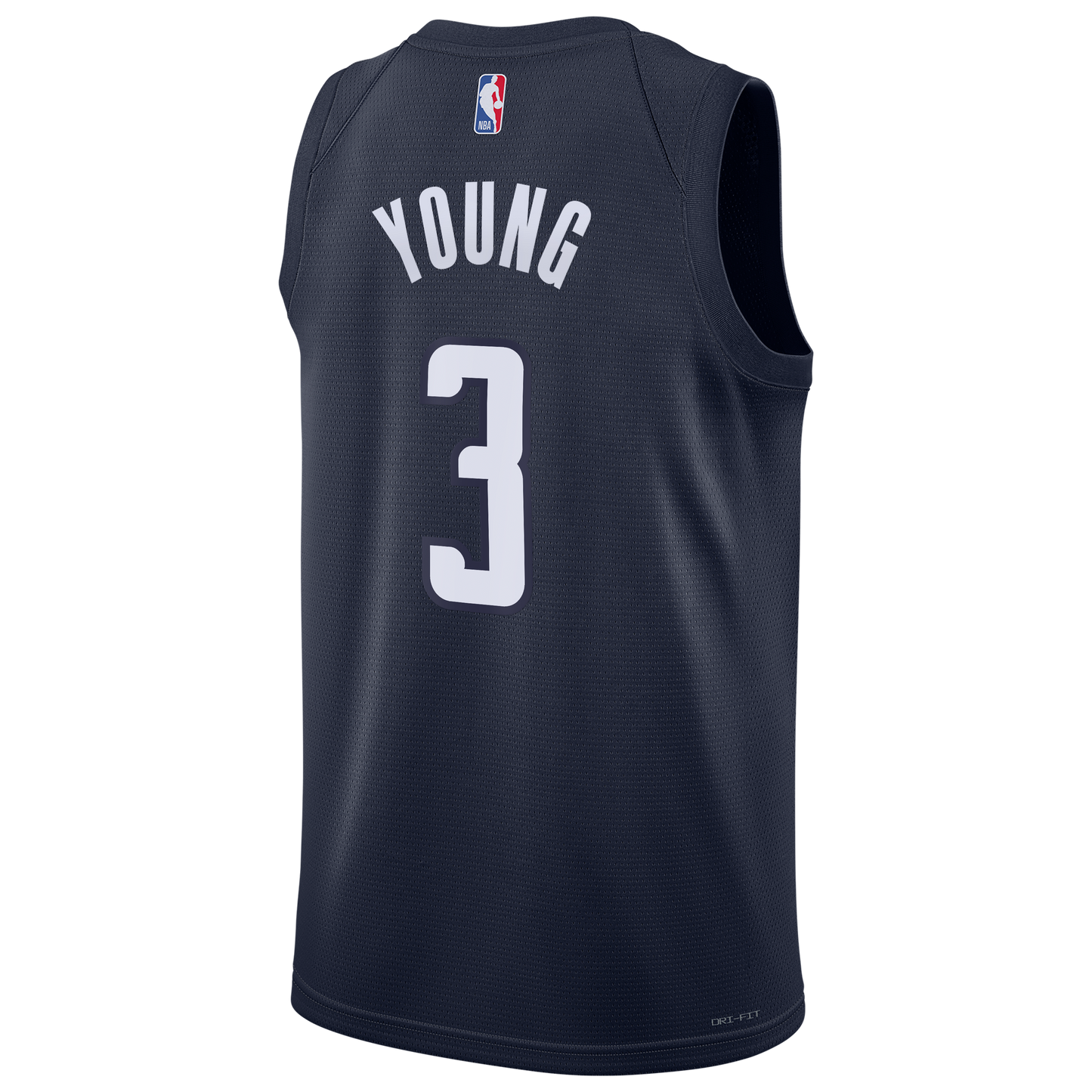 Trae Young Washington Wizards Statement Edition Swingman Jersey - Navy - Mens