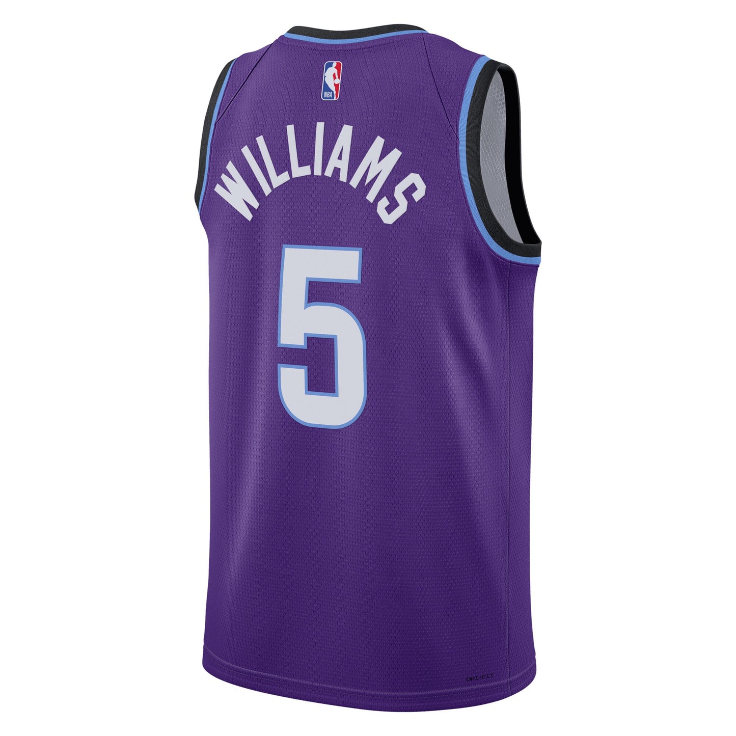 Cody Williams Utah Jazz Icon Edition Replica Swingman Jersey - Purple - Youth