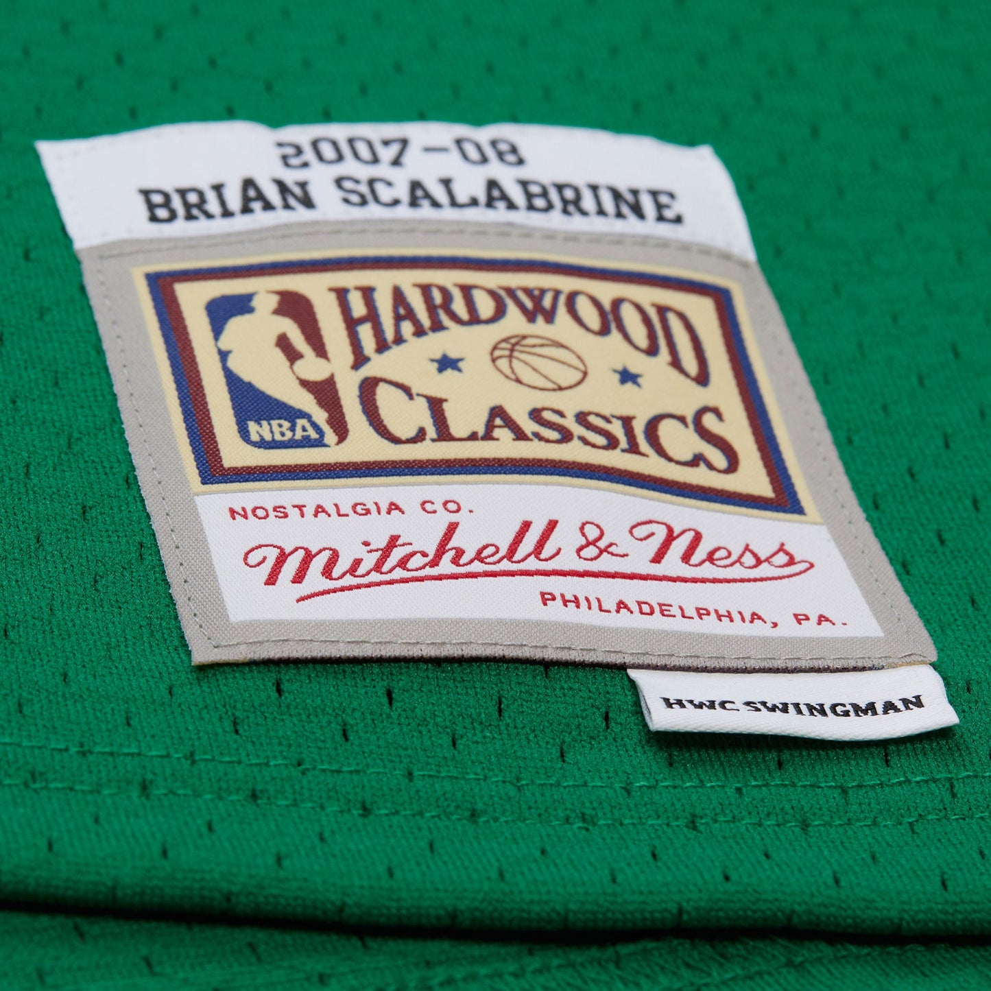 Brian Scalabrine Boston Celtics Swingman Jersey - Mens