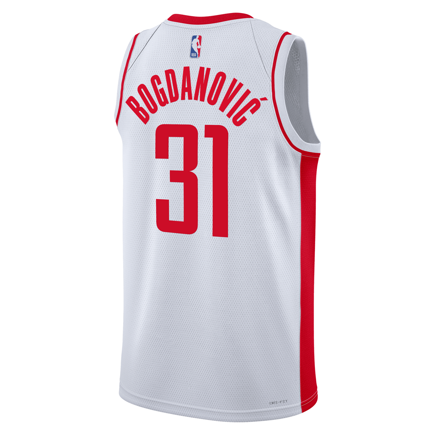 Bogdan Bogdanović Houston Rockets Association Edition Swingman Jersey - White - Unisex