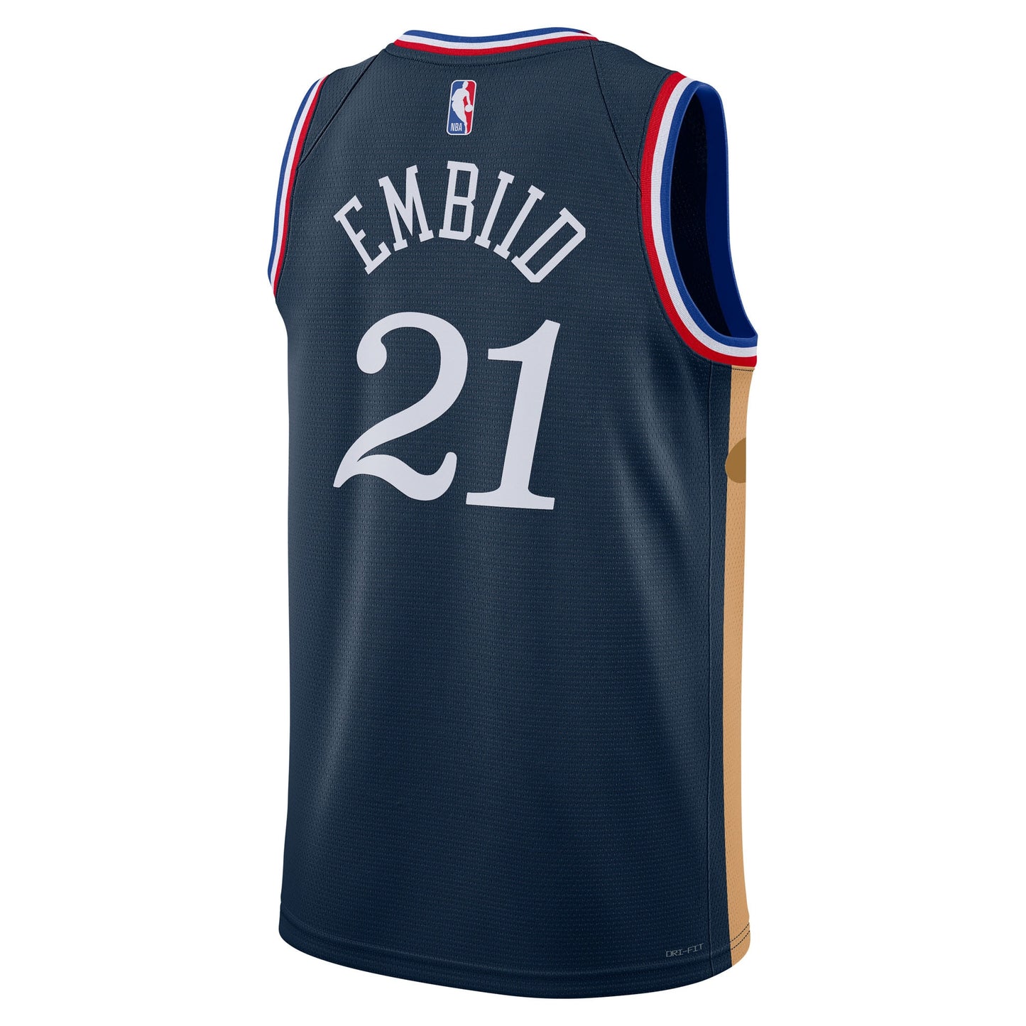 Joel Embiid Philadelphia 76ers 2025/26 City Edition Swingman Jersey - Navy - Unisex
