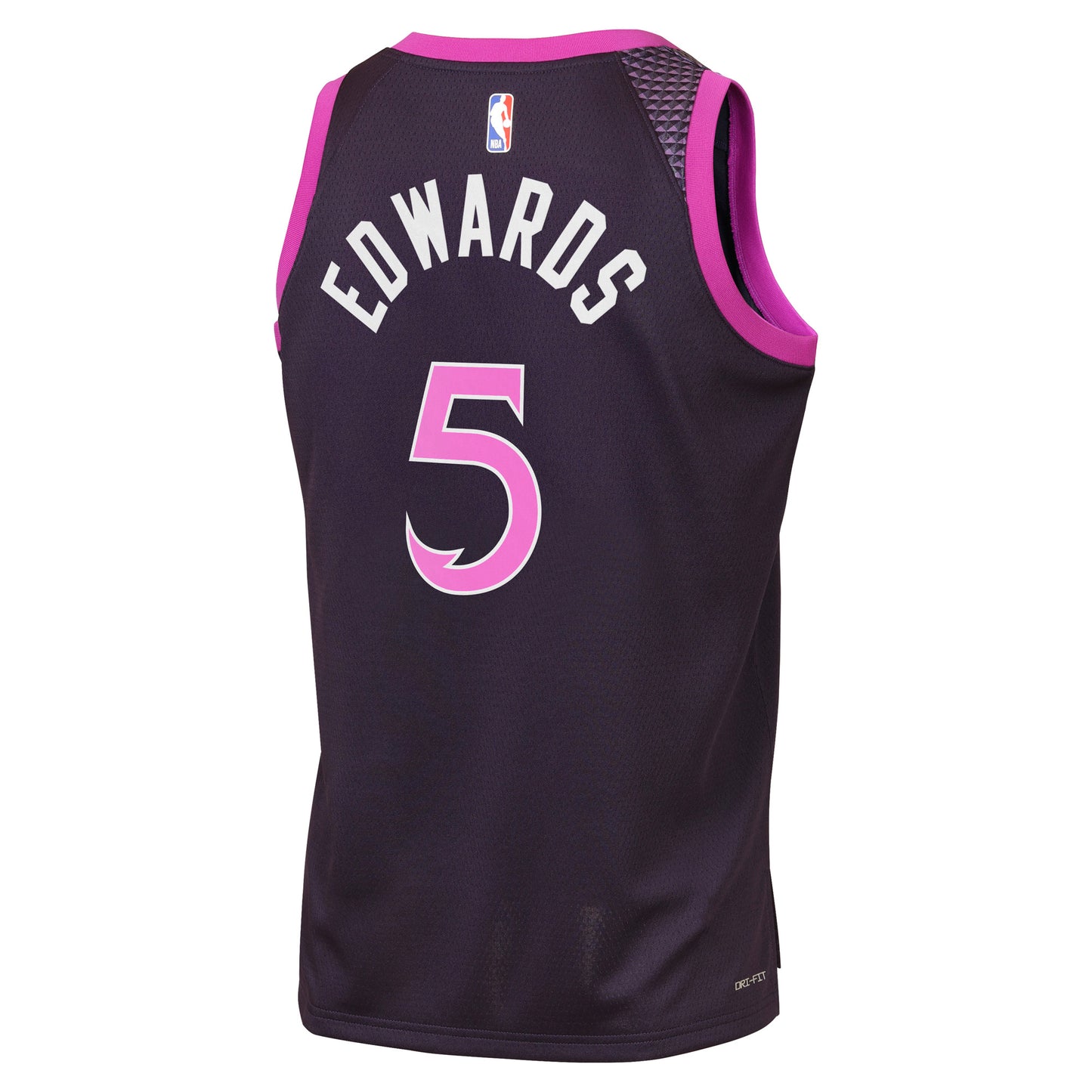 Anthony Edwards Minnesota Timberwolves 2025/26 City Edition Swingman Jersey - Black - Youth