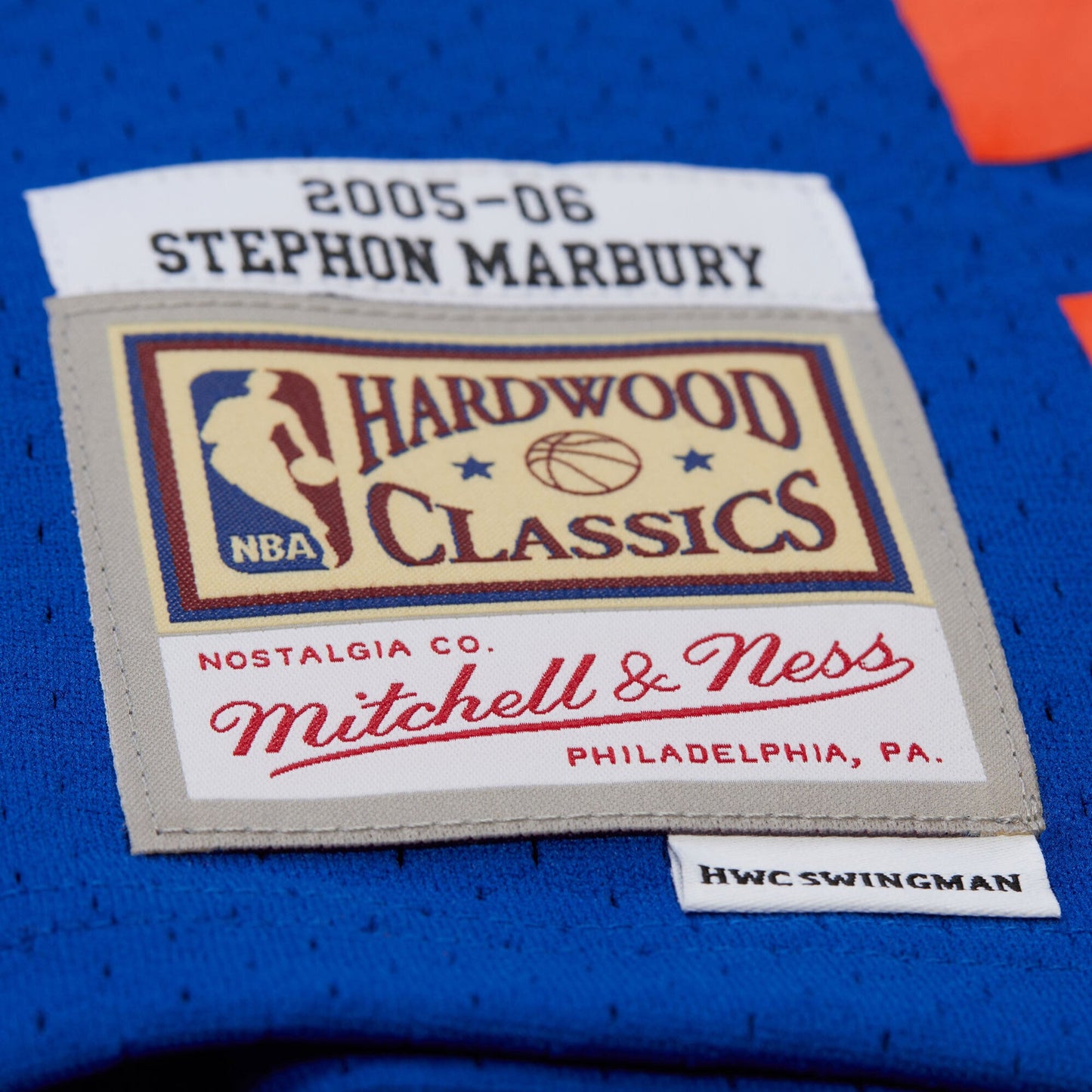 Stephon Marbury New York Knicks 2005/06 Hardwood Classics Swingman Jersey - Mens