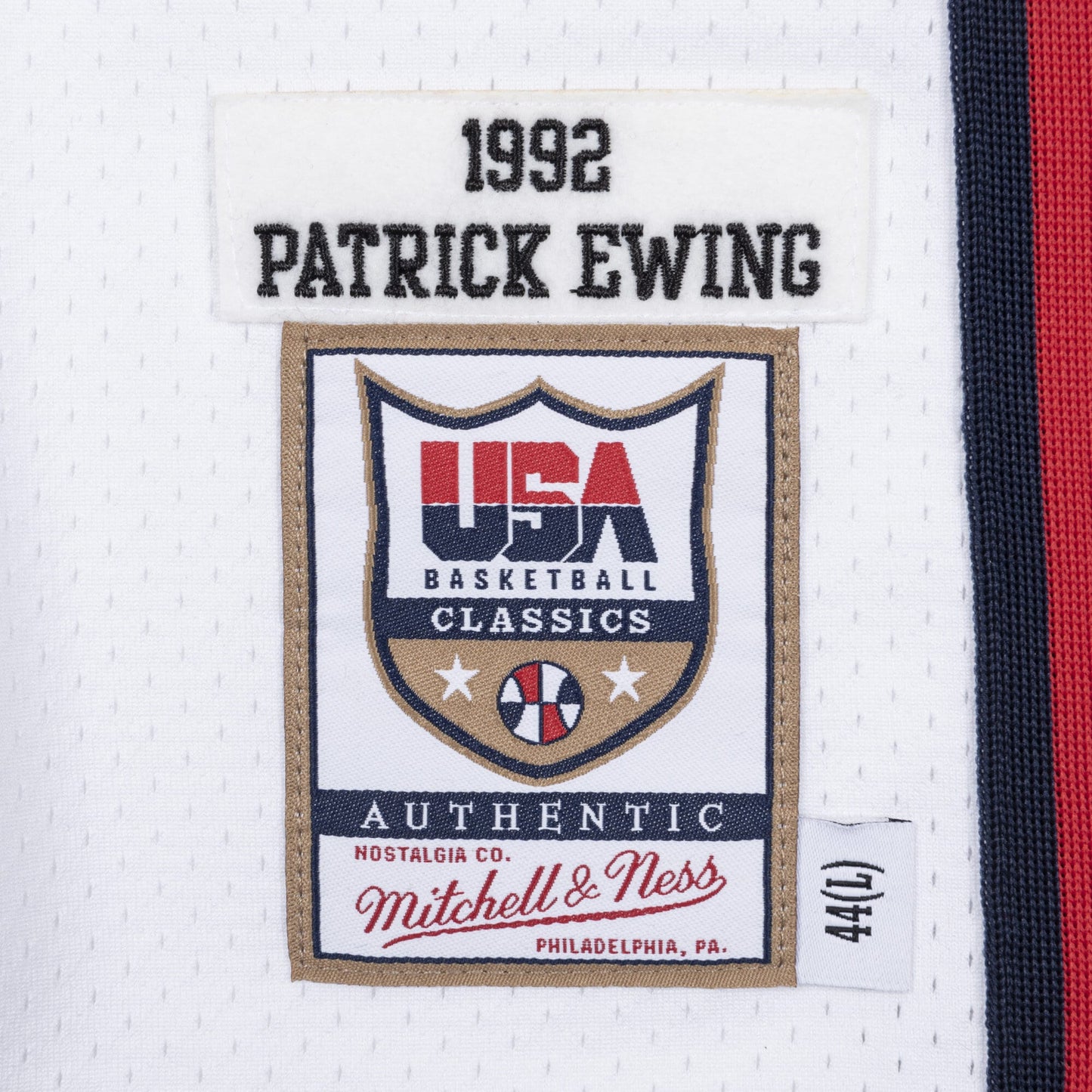 Patrick Ewing USA Basketball 1992 Authentic Jersey