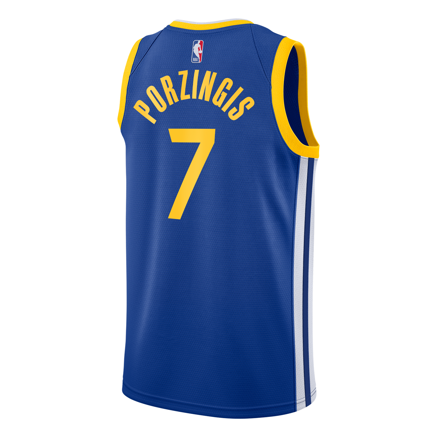 Kristaps Porziņģis Golden State Warriors Icon Edition Swingman Jersey - Royal - Youth