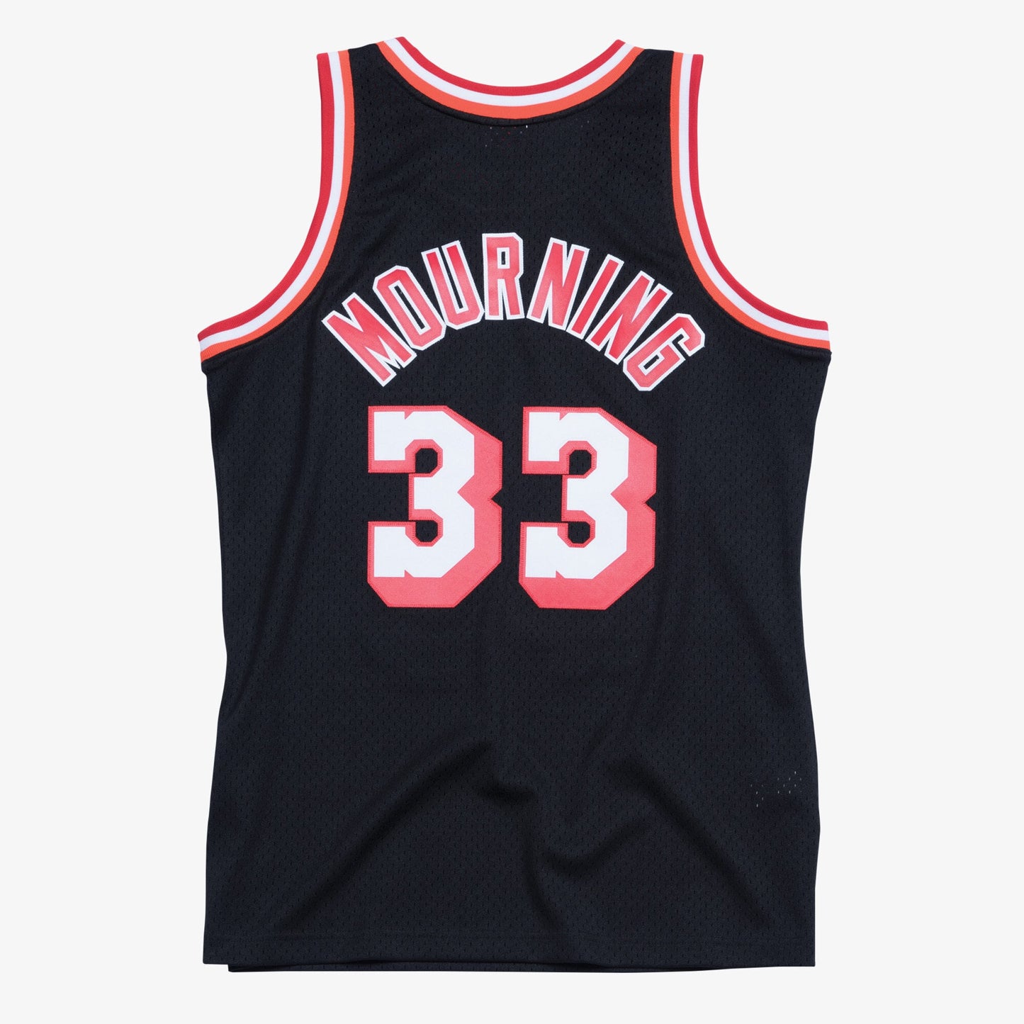 Alonzo Mourning Miami Heat Hardwood Classics Swingman Jersey - Mens