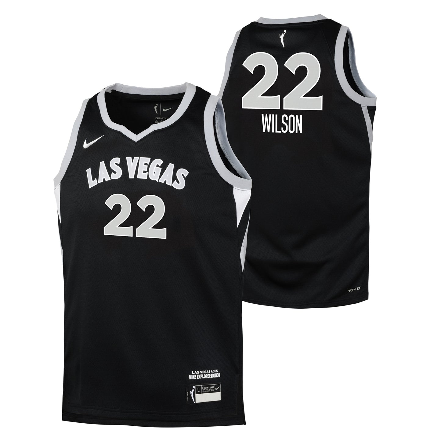 A'Ja Wilson Las Vegas Aces Jersey - Youth