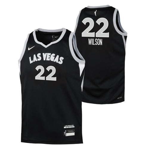 A'Ja Wilson Las Vegas Aces Jersey - Youth
