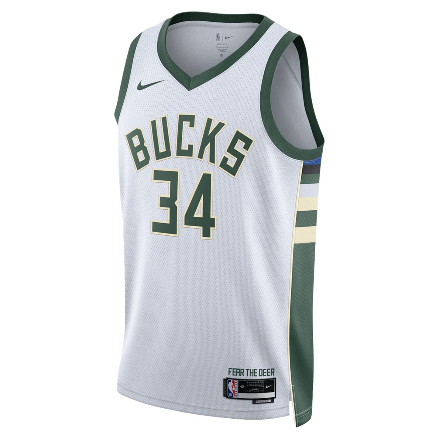 Giannis Antetokounmpo Milwaukee Bucks Swingman Association Jersey