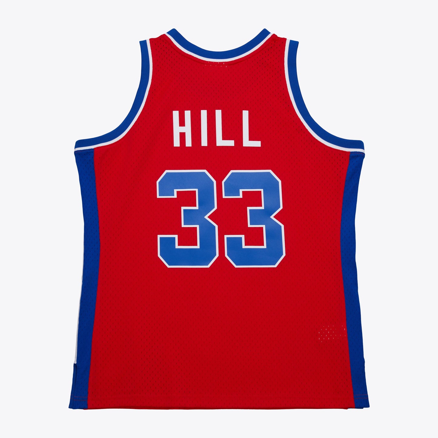 Grant Hill Detroit Pistons 1994 Dark Authentic Jersey - Red