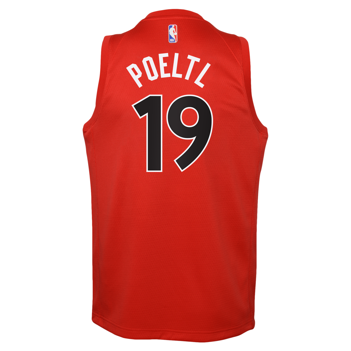 Jakob Poeltl Toronto Raptors Icon Edition Swingman Jersey - Red - Youth
