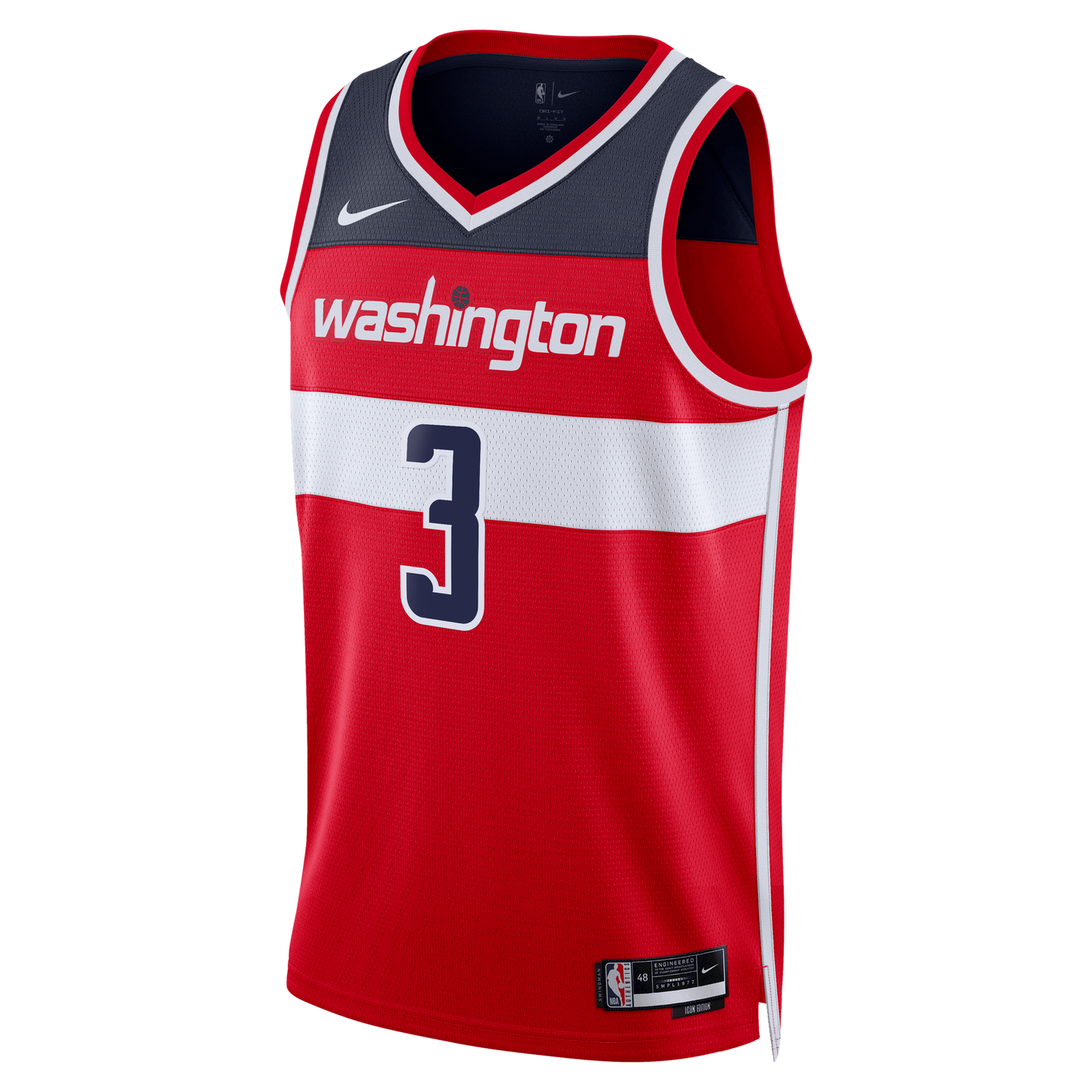Trae Young Washington Wizards Icon Edition Swingman Jersey - Red - Unisex