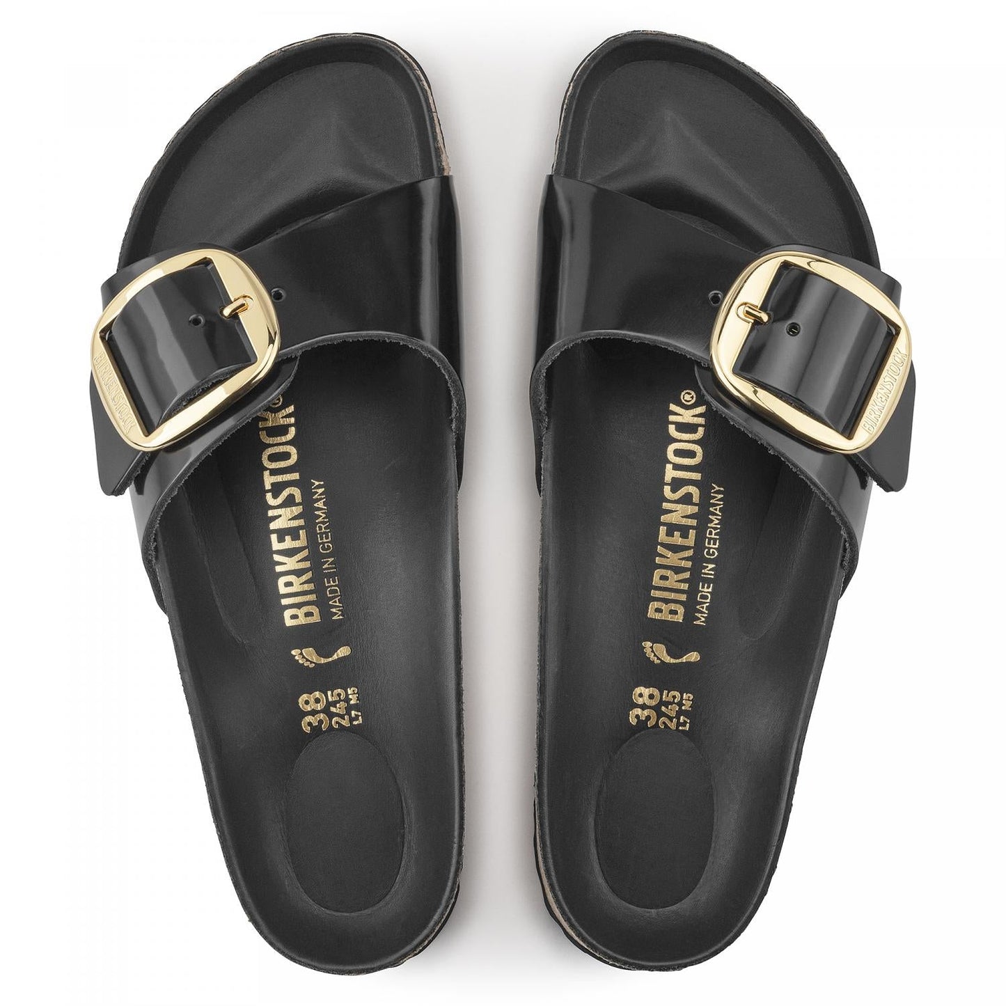 Birkenstock Madrid Big Buckle Patent Women's Sandals