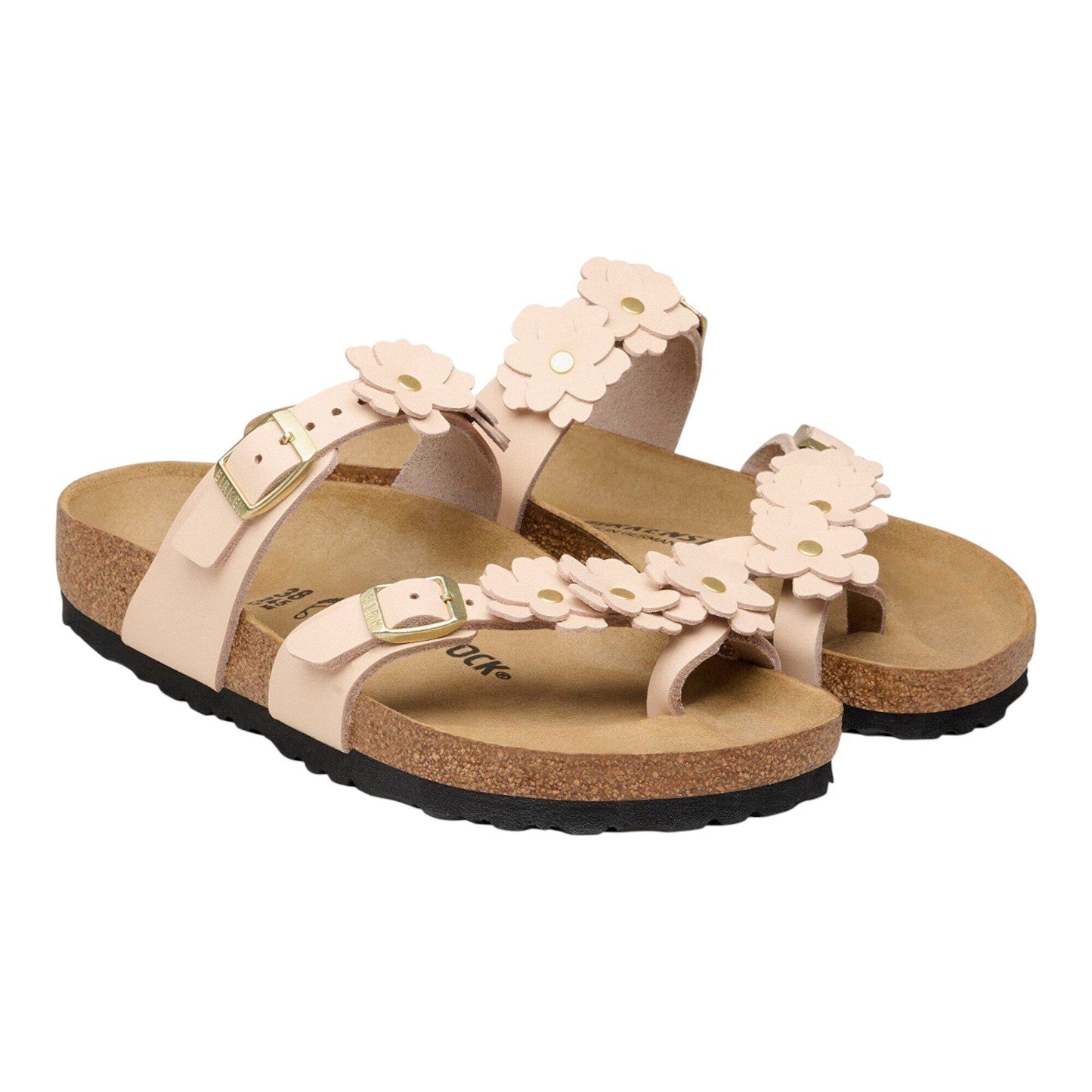 Birkenstock Mayari Flowers Leather Women's Sandals