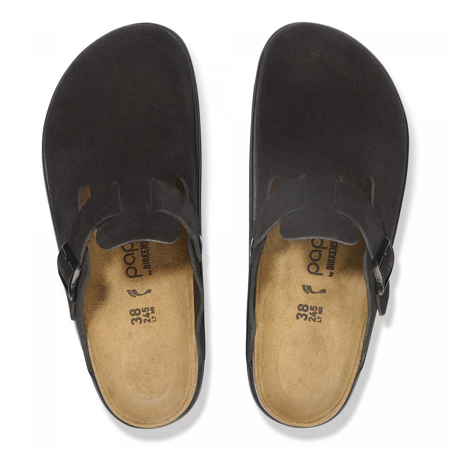 Birkenstock Boston Chunky Suede Women's Clogs