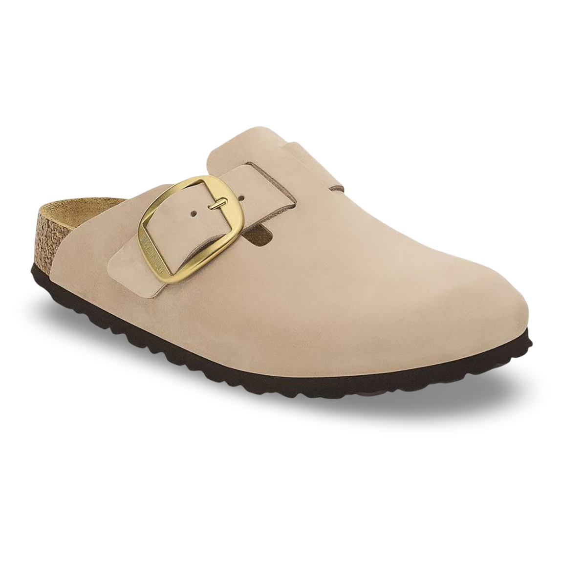 Birkenstock Boston Big Buckle Nubuck Women's Clogs