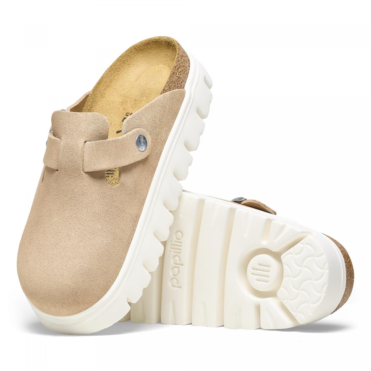 Birkenstock Boston Chunky Suede Women's Clogs