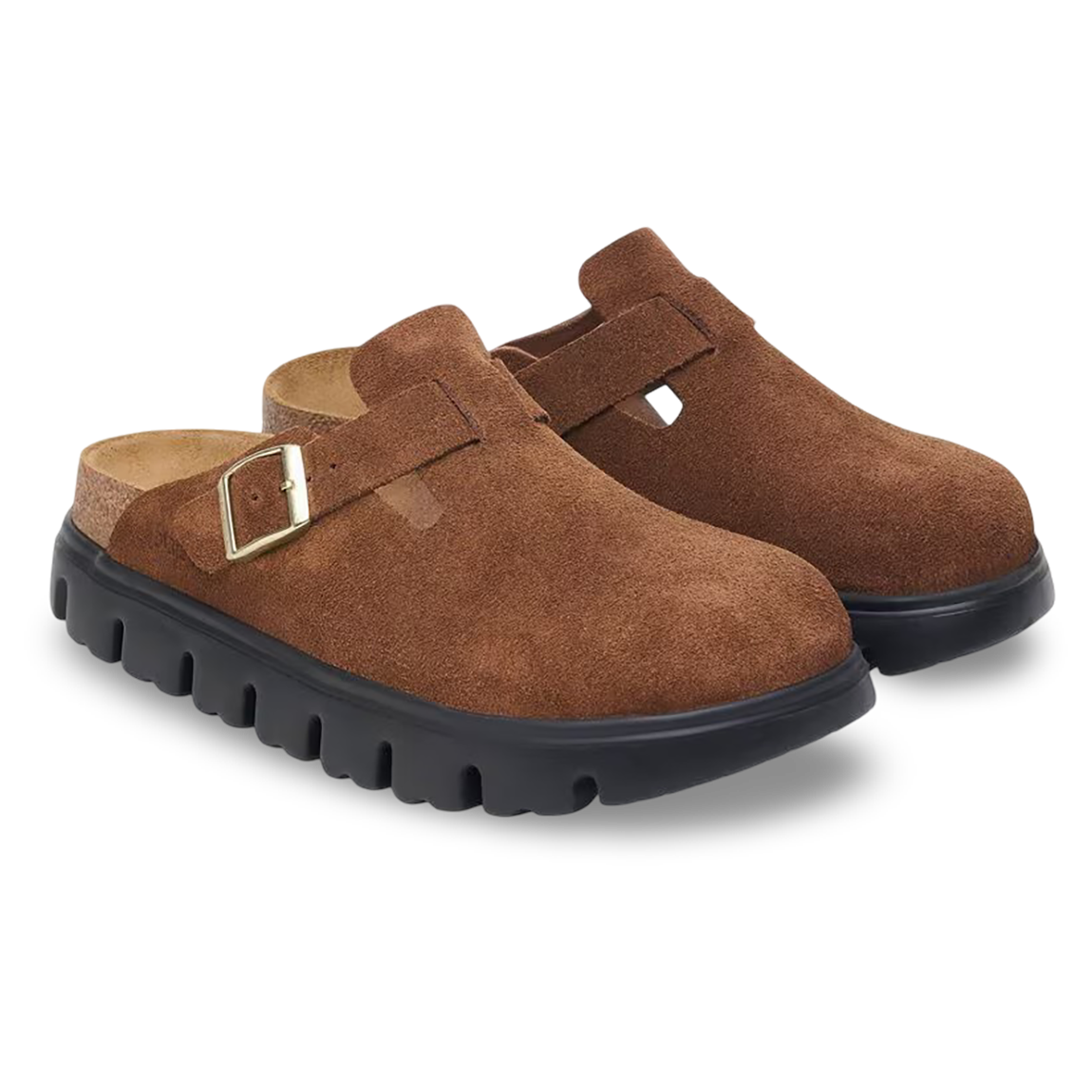 Birkenstock Boston Chunky Suede Women's Clogs