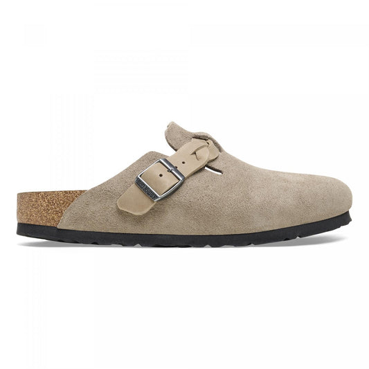 Birkenstock Boston Braided Suede Women's Clogs
