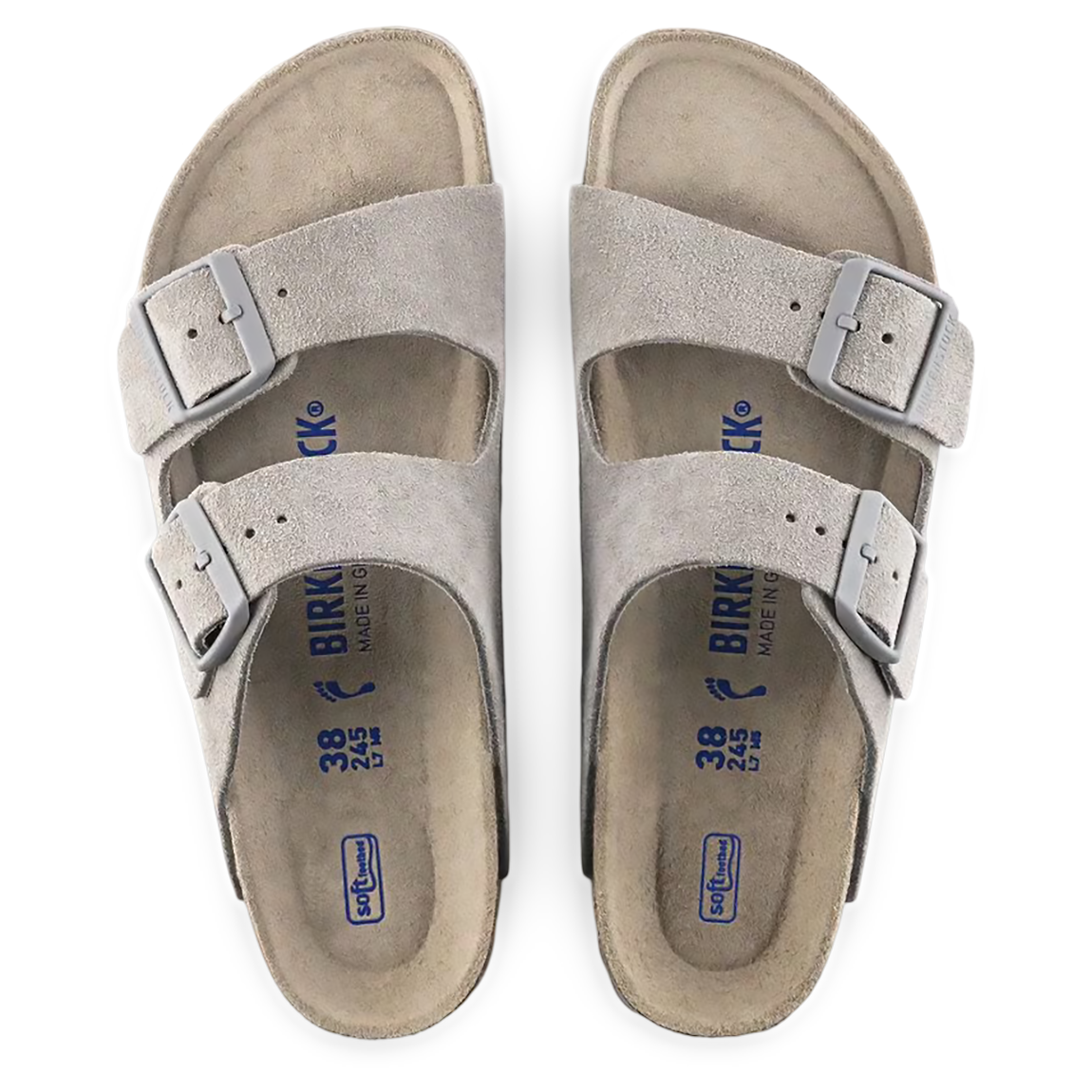 Birkenstock Arizona Soft Footbed Suede Men's Footbeds & Orthotics
