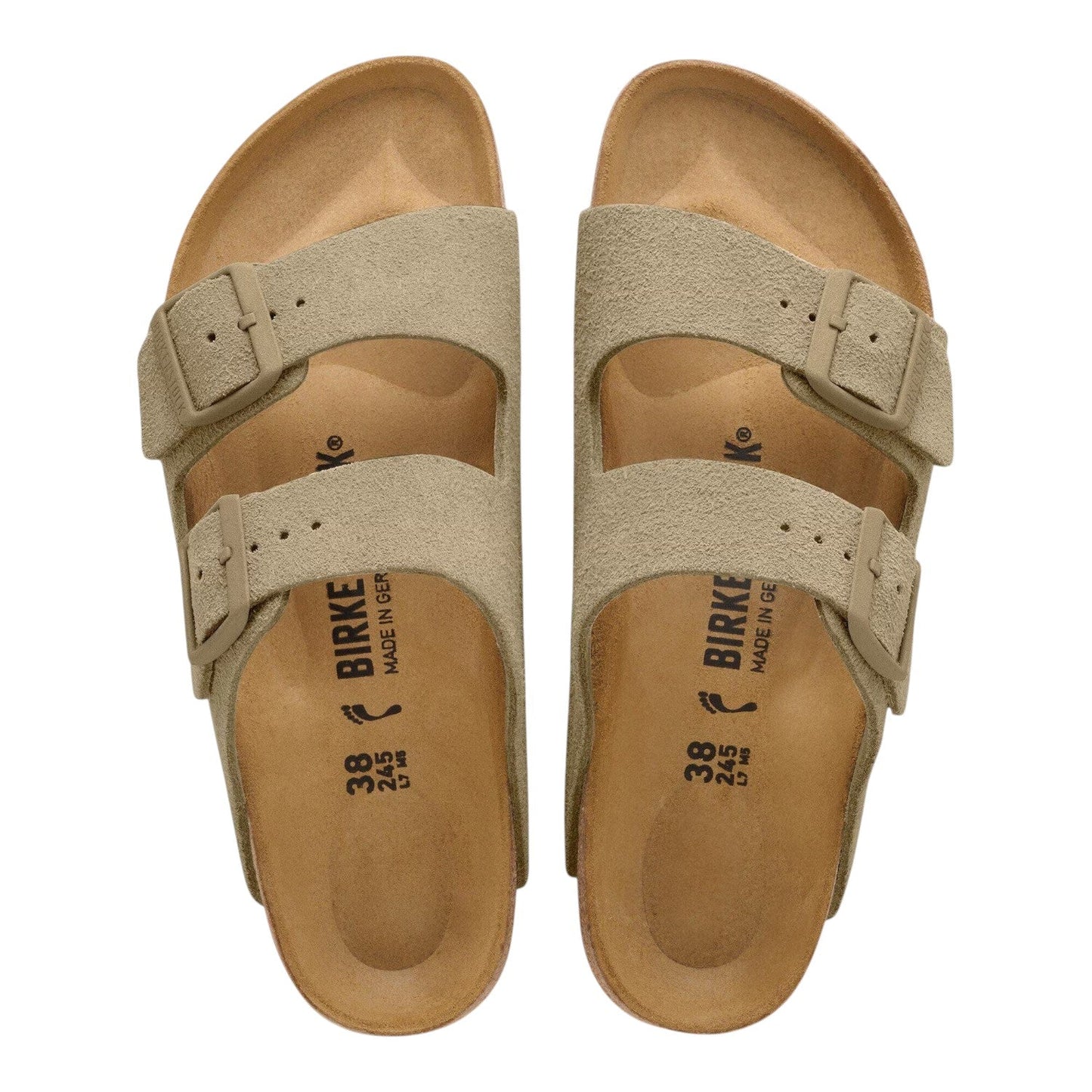 Birkenstock Arizona Suede Men's Sandals