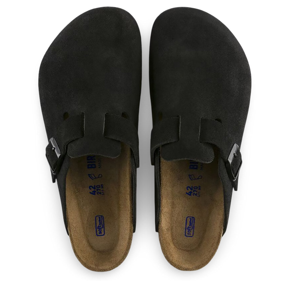 Birkenstock Boston Soft Footbed Suede Men's Footbeds & Orthotics