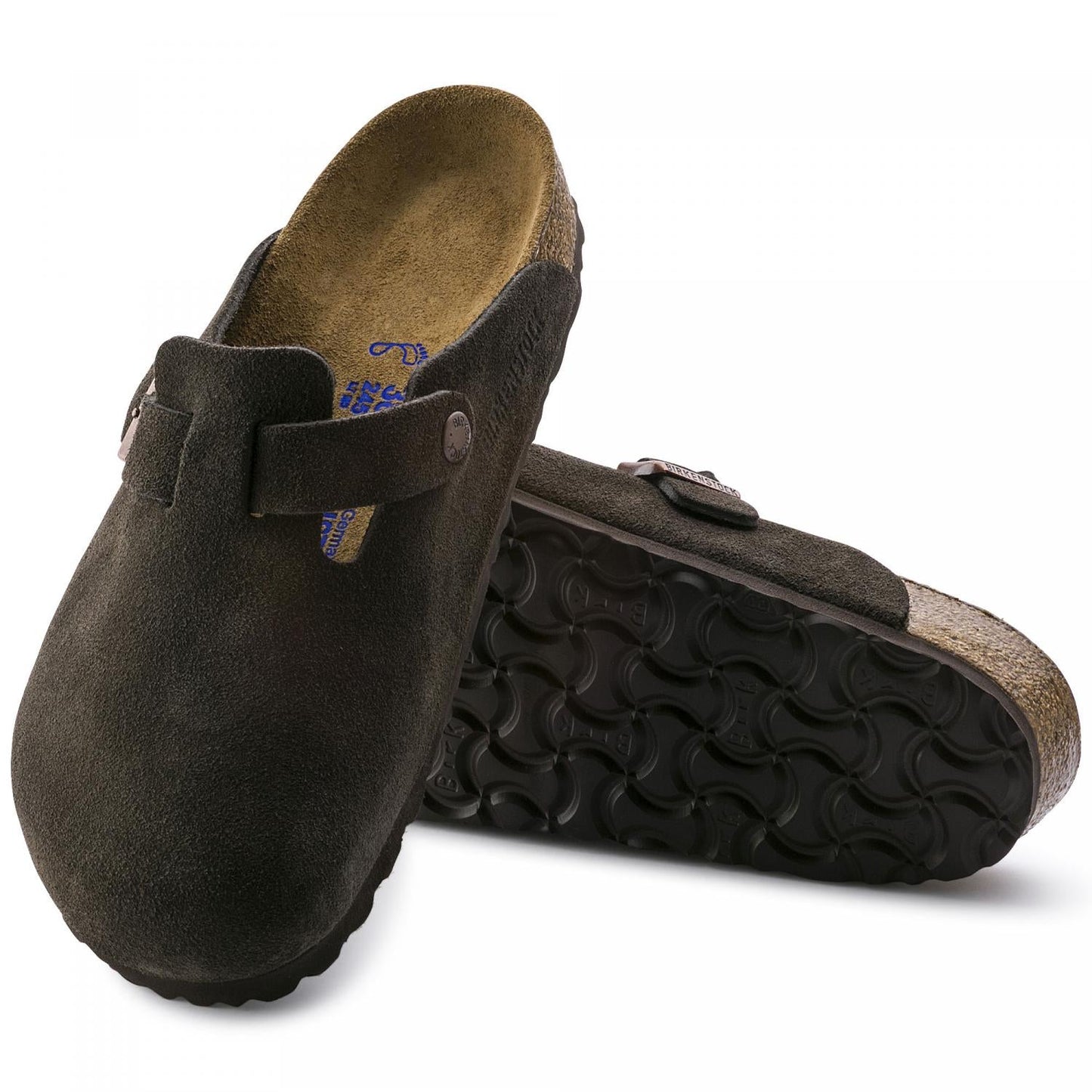 Birkenstock Boston Soft Footbed Suede Men's Footbeds & Orthotics
