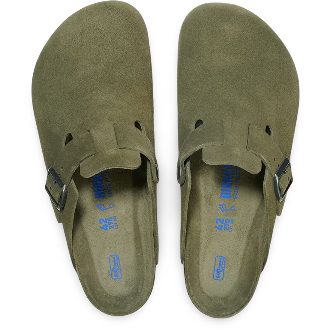 Birkenstock Boston Soft Footbed Suede Men's Footbeds & Orthotics