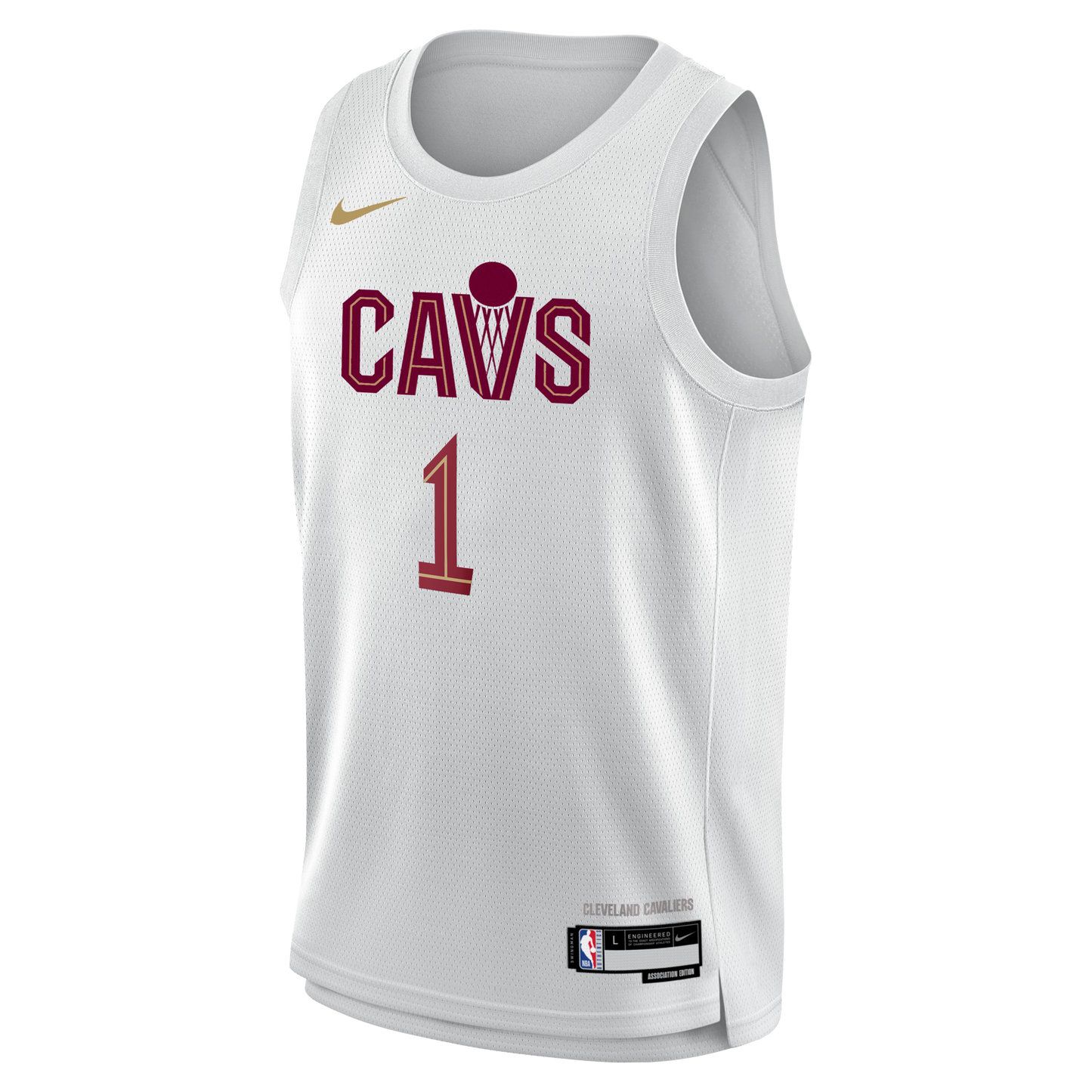 James Harden Cleveland Cavaliers Association Edition Swingman Jersey - White - Youth