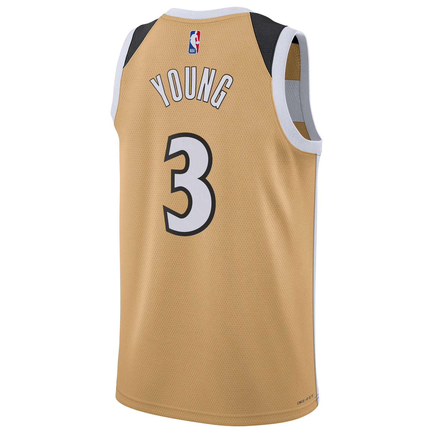 Trae Young Washington Wizards 2025/26 City Edition Swingman Jersey - Tan - Unisex