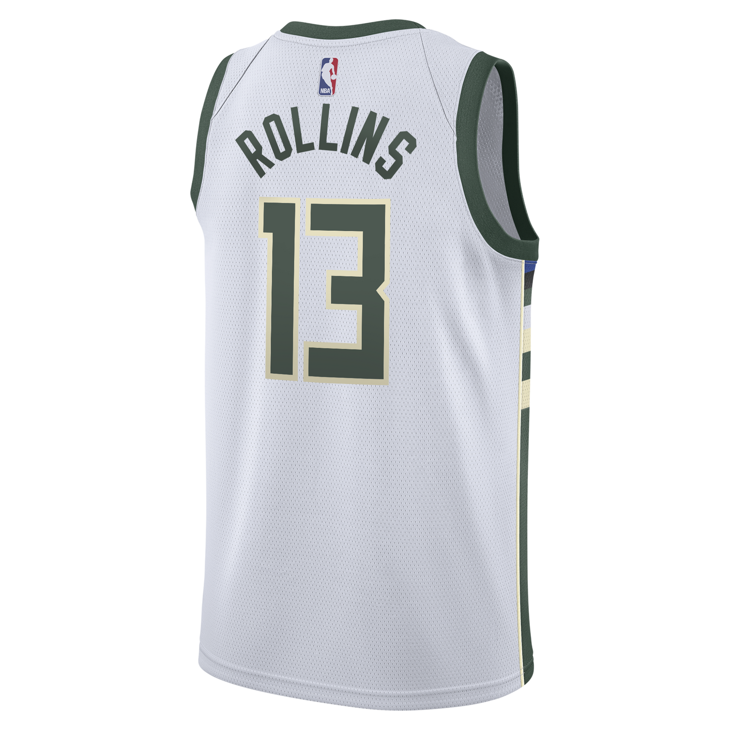 Ryan Rollins Milwaukee Bucks Association Edition Swingman Jersey - White - Youth
