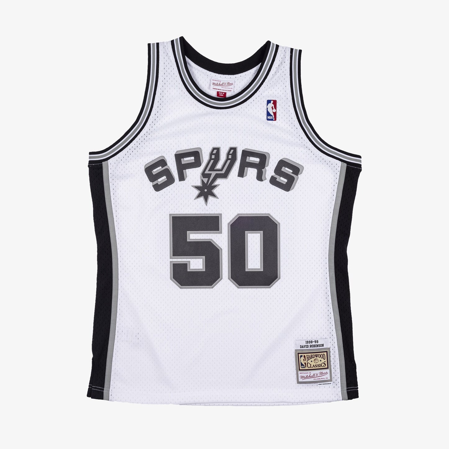 David Robinson San Antonio Spurs 1998 Authentic Swingman Jersey - White