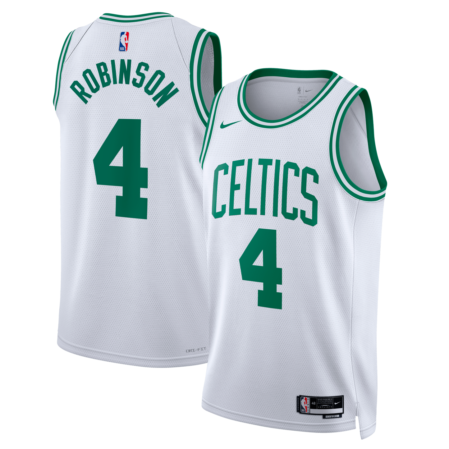 Mitchell Robinson Boston Celtics Association Edition Swingman Jersey - White - Unisex