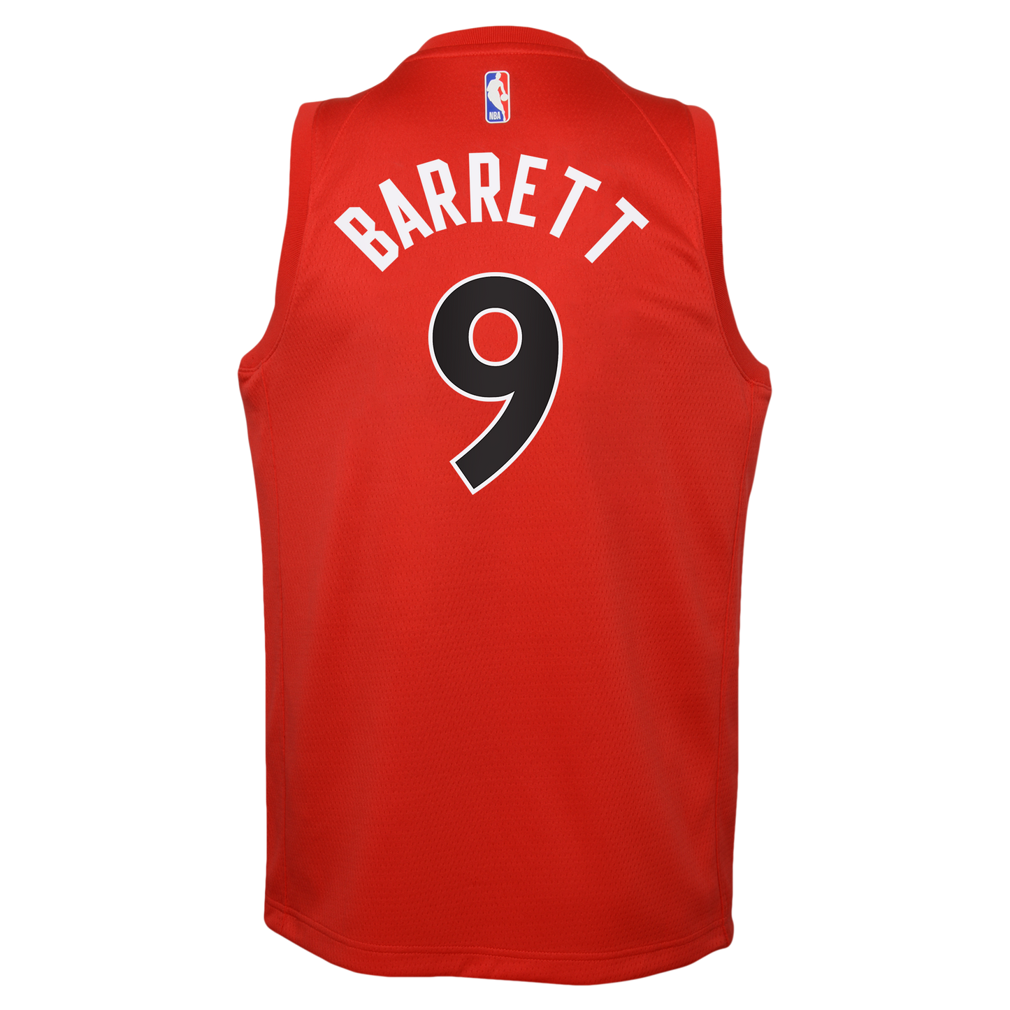 RJ Barrett Toronto Raptors Icon Edition Swingman Jersey - Red - Youth