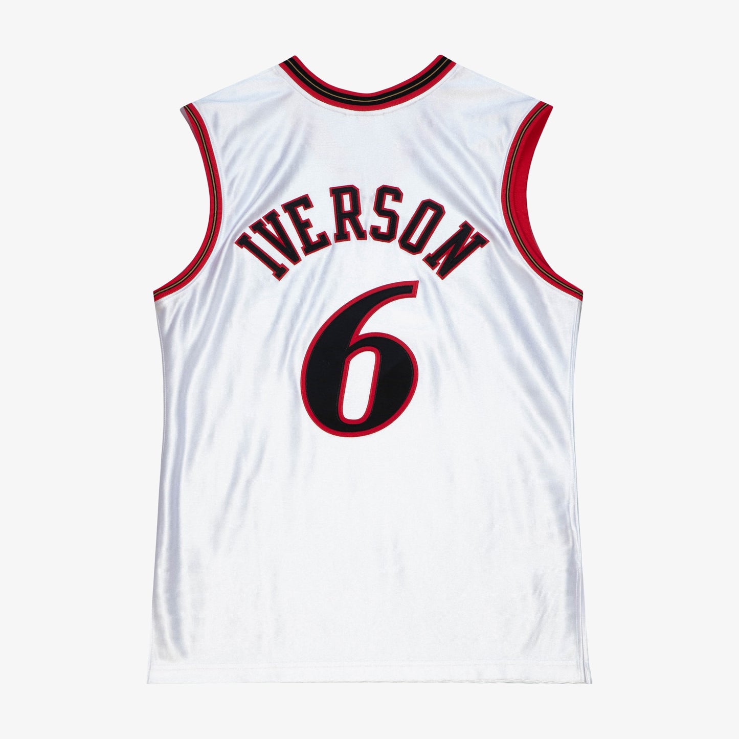 Allen Iverson Philadelphia 76ers 2002 All-Star East Authentic Jersey - White