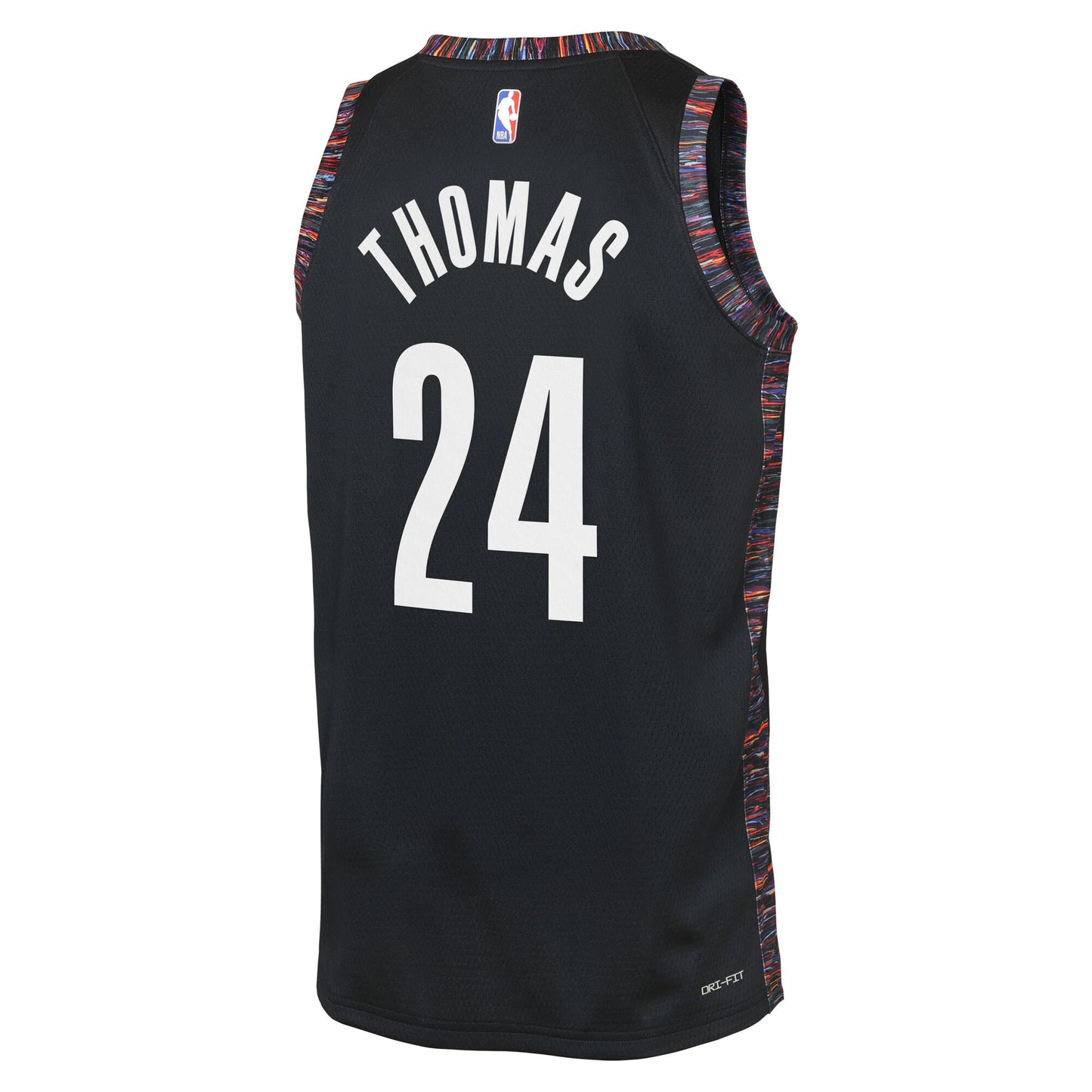 Cam Thomas Brooklyn Nets 2025/26 City Edition Swingman Jersey - Black - Youth