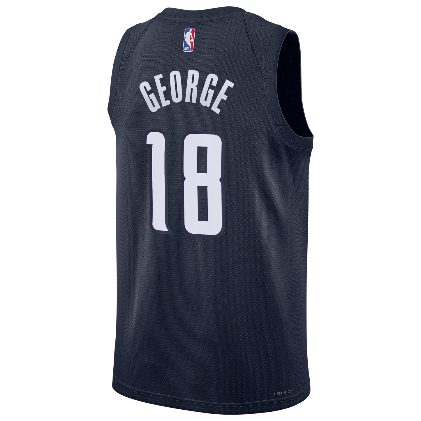 Kyshawn George Washington Wizards Statement Edition Swingman Jersey - Navy - Mens