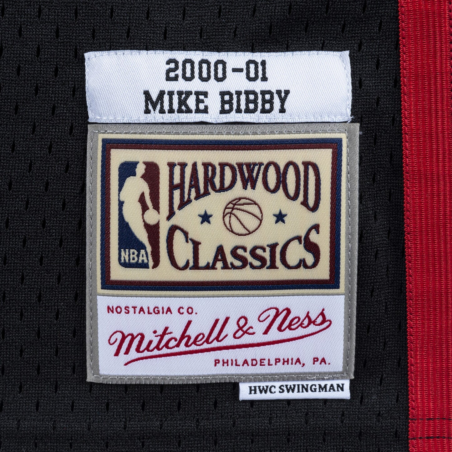 Mike Bibby Vancouver Grizzlies 2000 Authentic Swingman Jersey - Black