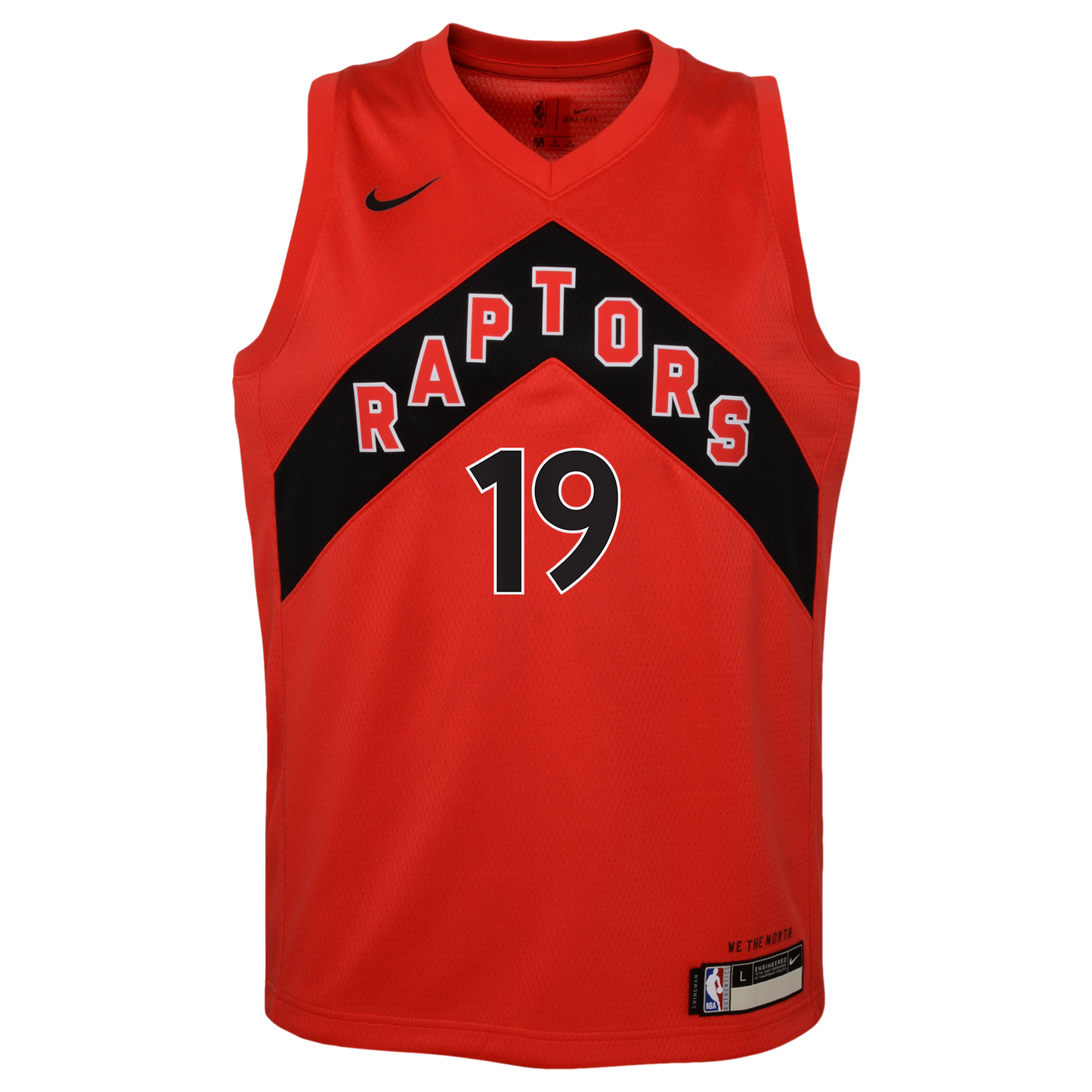 Jakob Poeltl Toronto Raptors Icon Edition Swingman Jersey - Red - Youth