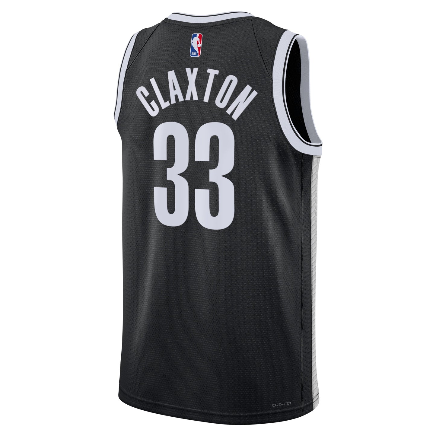Nic Claxton Brooklyn Nets Icon Edition Swingman Jersey - Black - Unisex