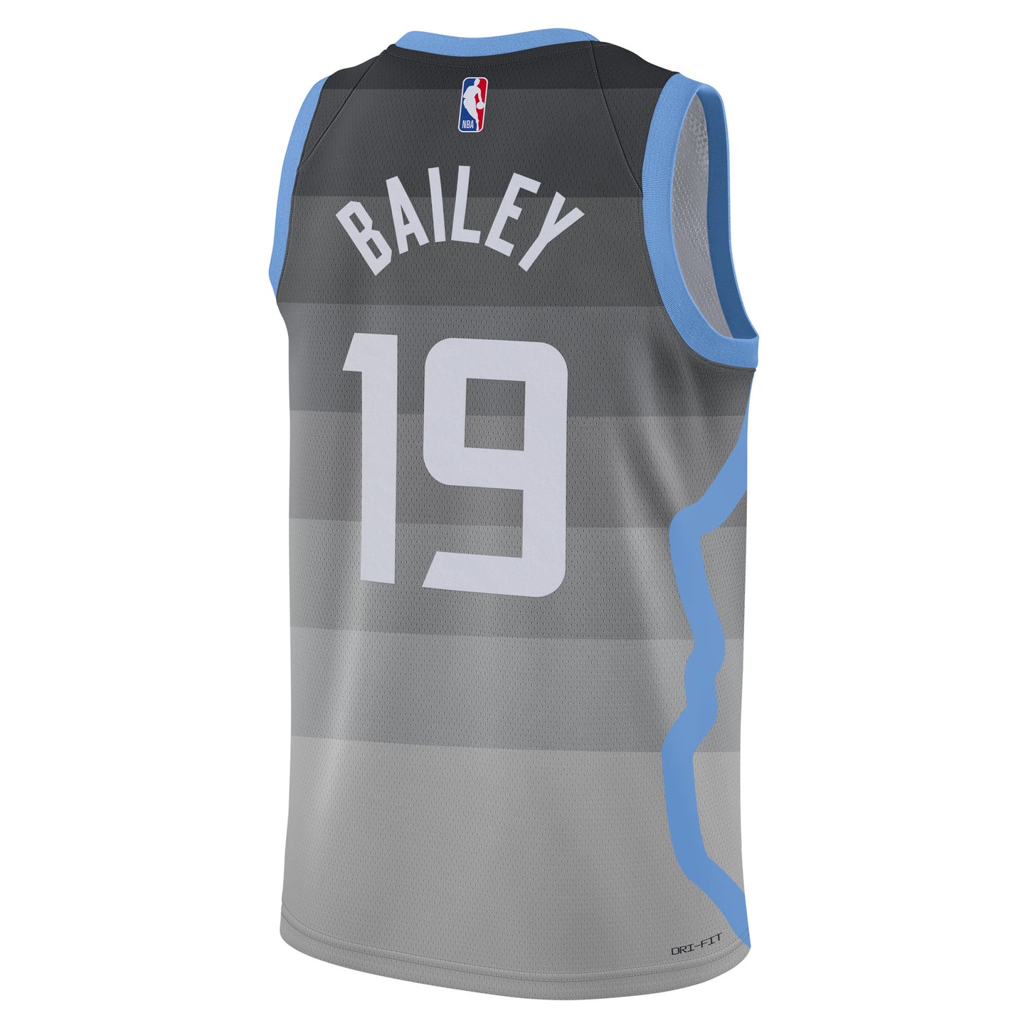 Ace Bailey Utah Jazz 2025/26 City Edition Swingman Jersey - Gray - Unisex