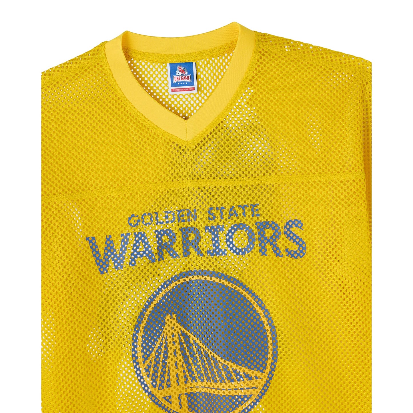 Golden State Warriors OVO Mesh Football Jersey - Mens