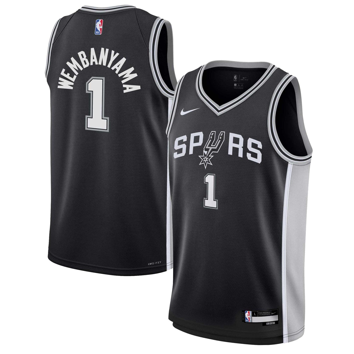Victor Wembanyama San Antonio Spurs Swingman Icon Jersey - Youth