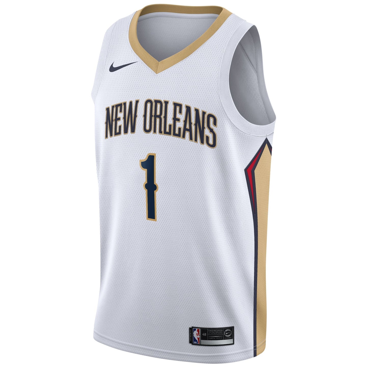 Zion Williamson New Orleans Pelicans Swingman Association Jersey - Youth