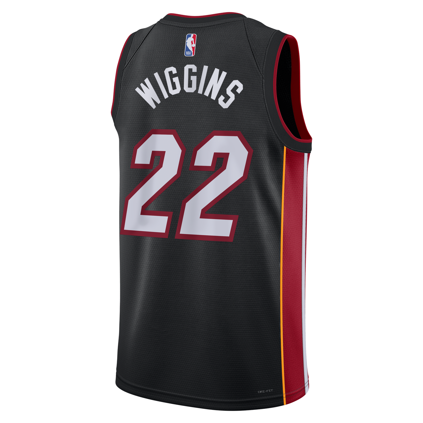 Andrew Wiggins Miami Heat Icon Edition Swingman Jersey - Black - Unisex