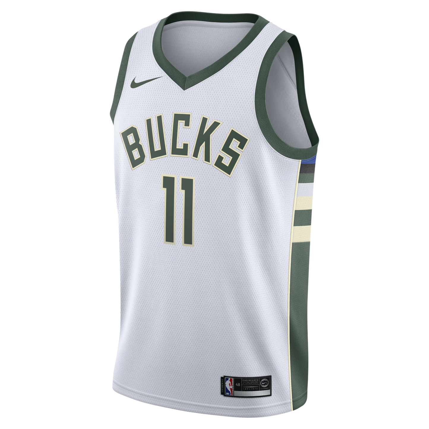 Tyler Herro Milwaukee Bucks Association Edition Swingman Jersey - White - Youth