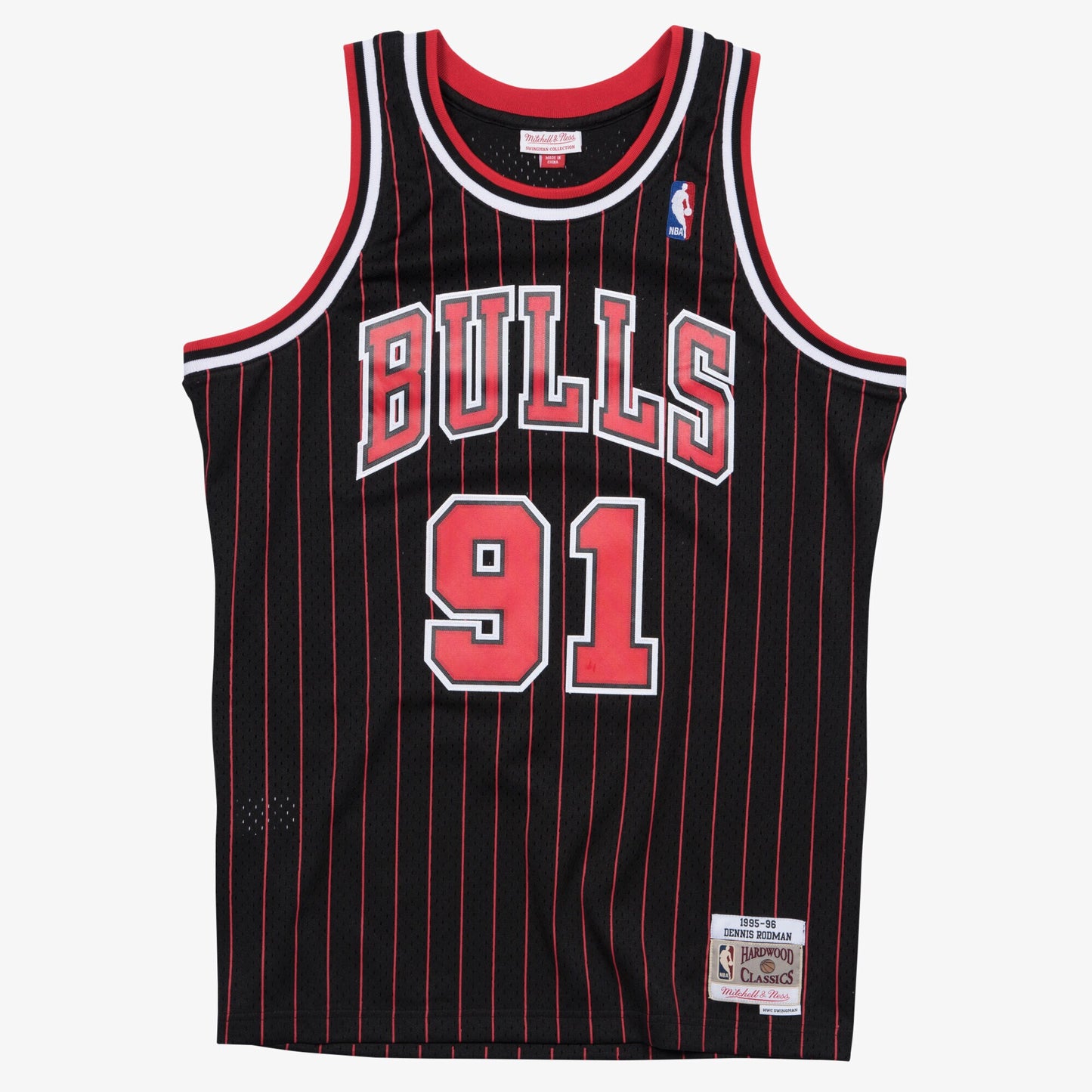 Dennis Rodman Chicago Bulls 1995-96 Swingman Alternate Jersey